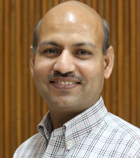 Portrait of Prof. B.R. Gurjar
