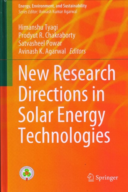 Cover: New Research Directions in Solar Energy Technologies