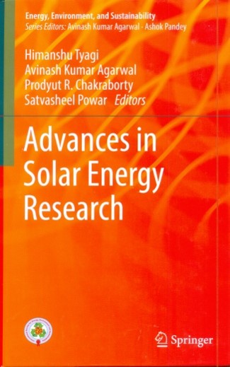 Cover: Advances in Solar Energy Research
